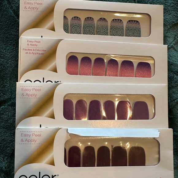 Color Street Other - Color Street nail strips set of 4